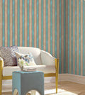 ‘Jaipur Stripes' Wallpaper