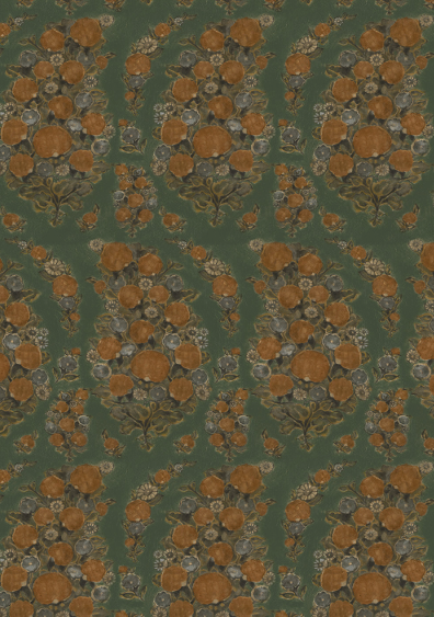 Sabyasachi | 'Pahalgam Paisley' Linen Fabric