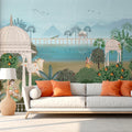 'Jheel Pichwai' Wallpaper