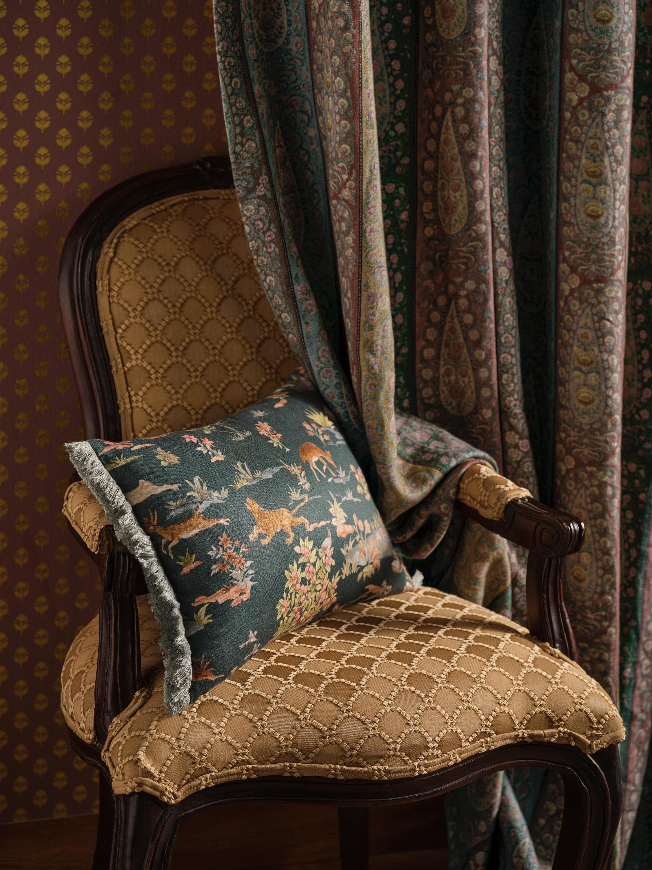 Sabyasachi | 'Jamshed Jamavar Stripes' Fabric