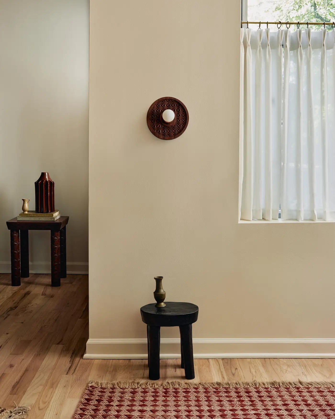 Hatch Reclaimed Teak Wall Sconce