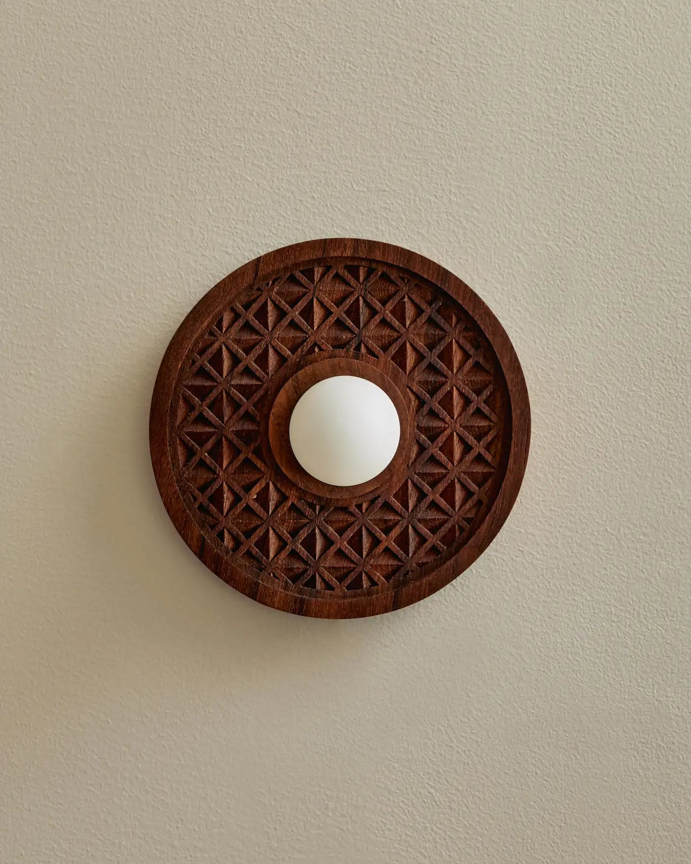 Hatch Reclaimed Teak Wall Sconce