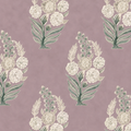 Sabyasachi | 'Calcutta Rose' Mauve Wallpaper