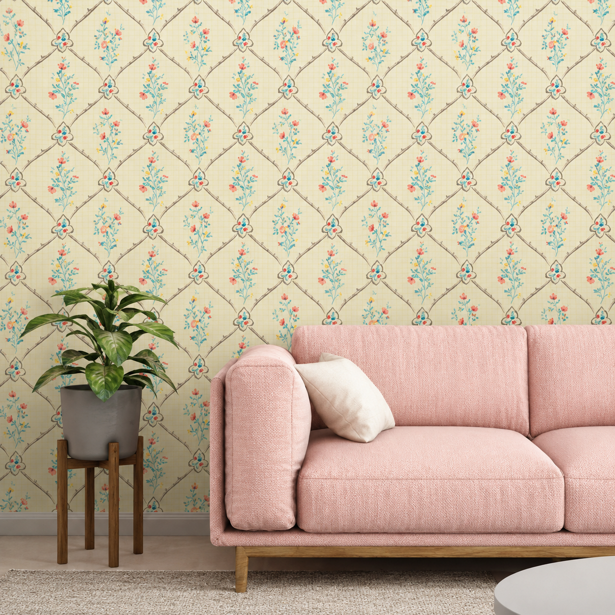 'Garden Gala' Wallpaper