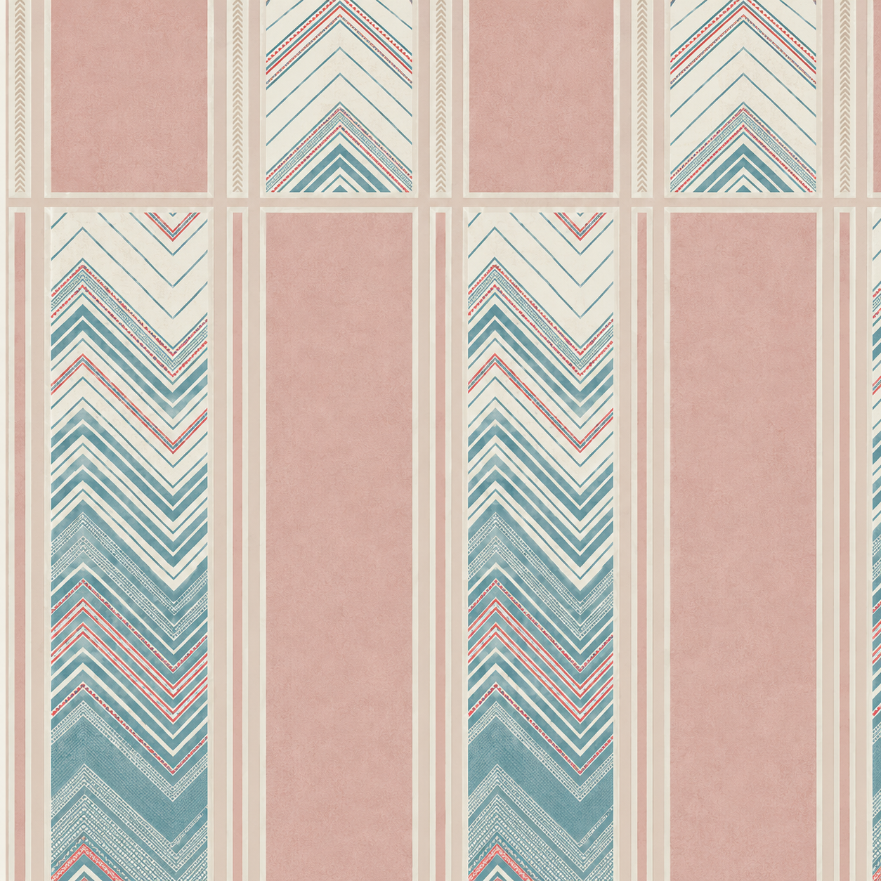 'Painted Windows' Wallpaper