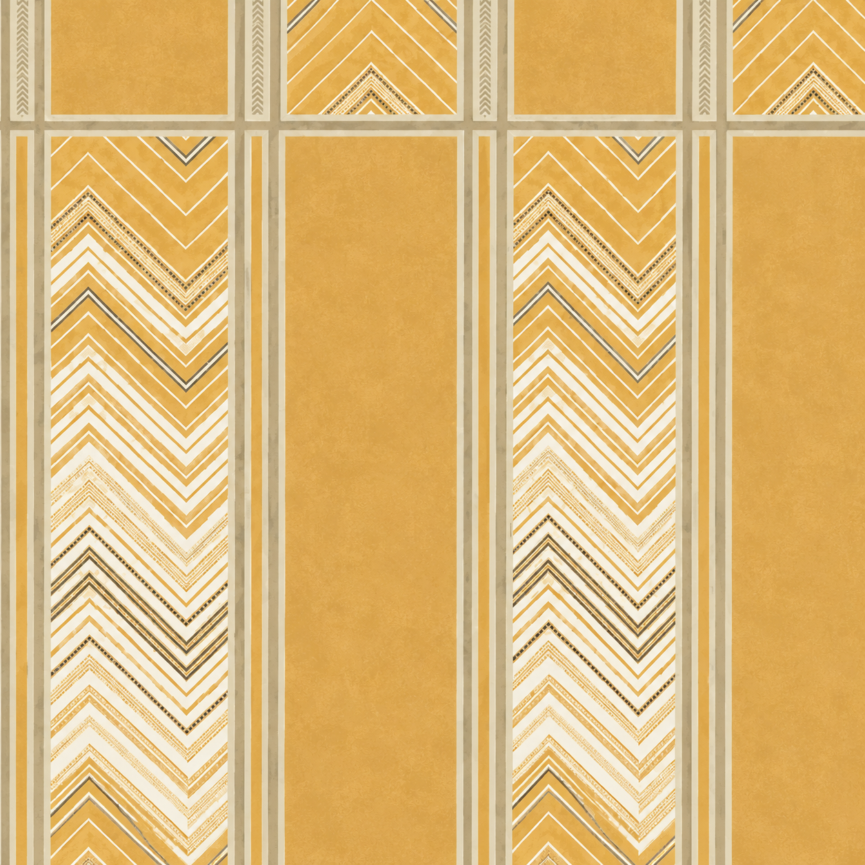 'Painted Windows' Wallpaper