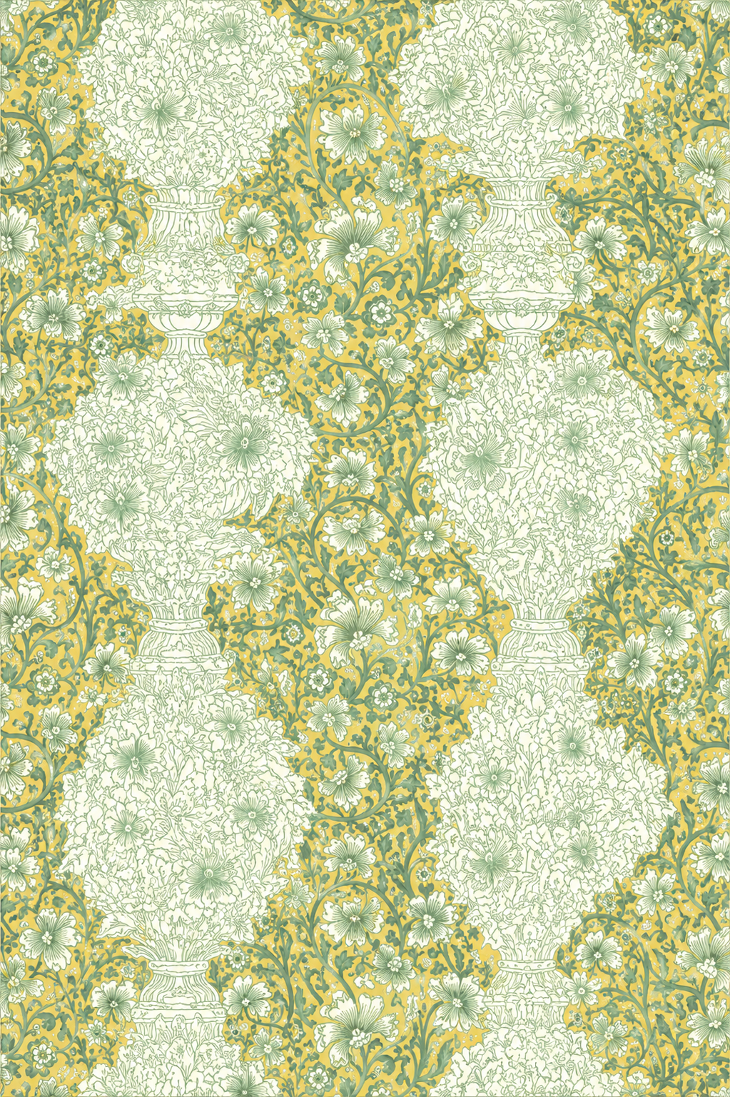 'Flyaway Flowers' Wallpaper