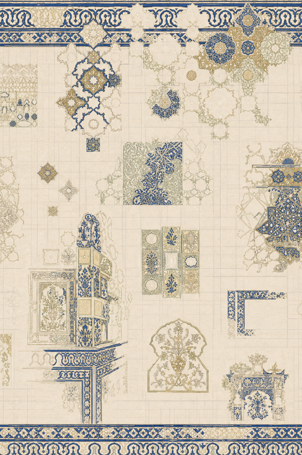 'Paper Palace' Wallpaper