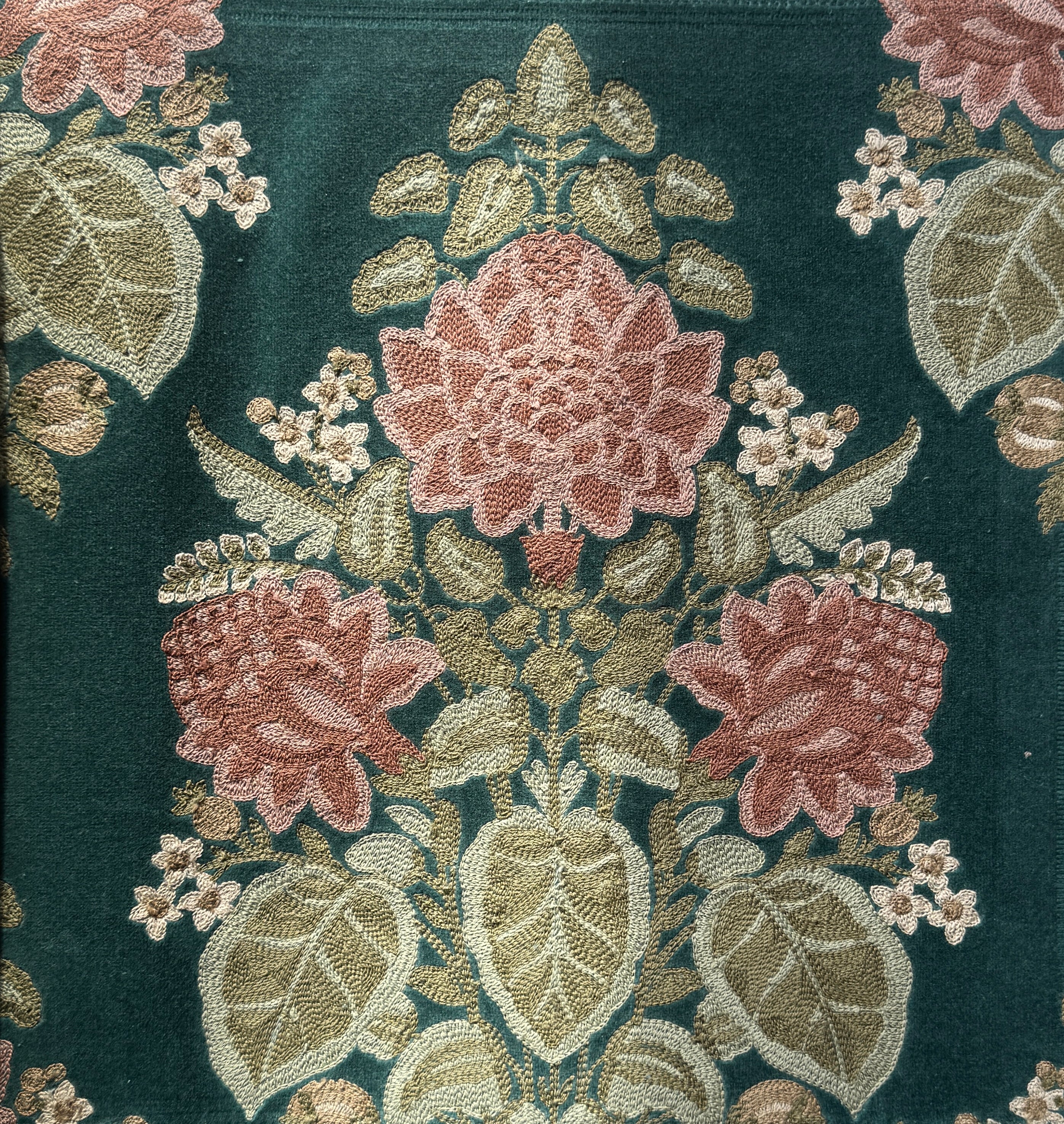 Sabyasachi | 'Landour Damask' Velvet Fabric-shopvrsa