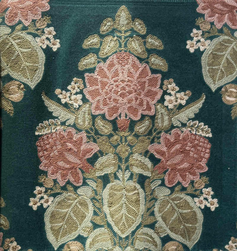 Sabyasachi | 'Landour Damask' Velvet Fabric-shopvrsa