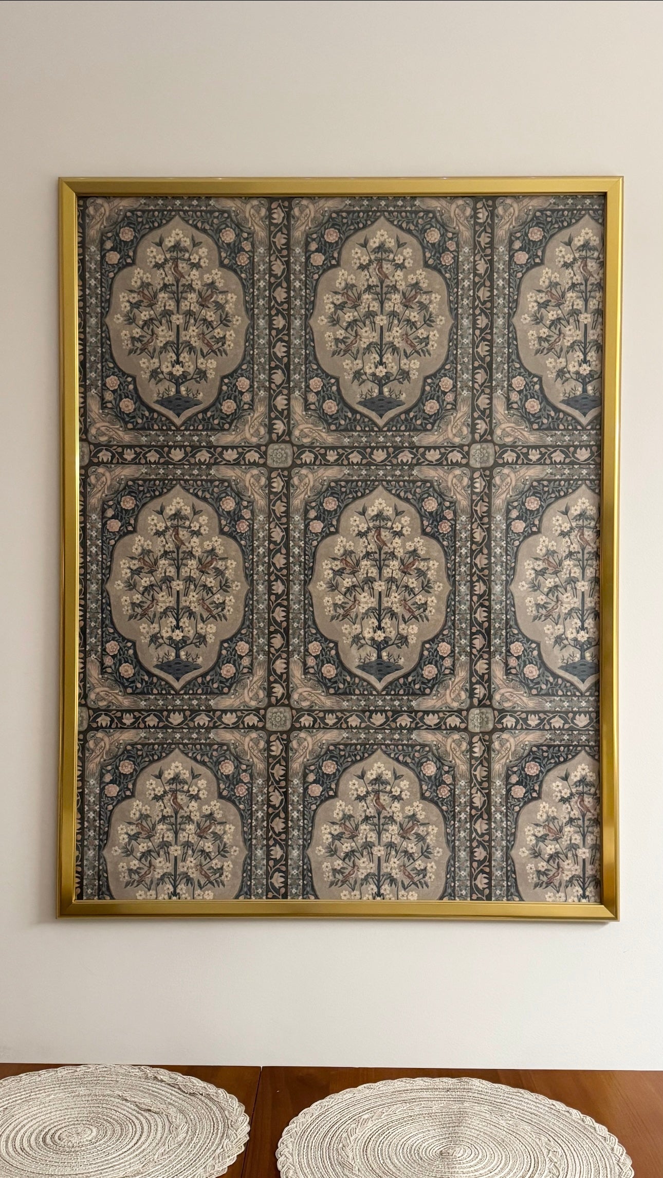 Sabyasachi | 'Persian Sanctuary' Wall Art (24"x36")