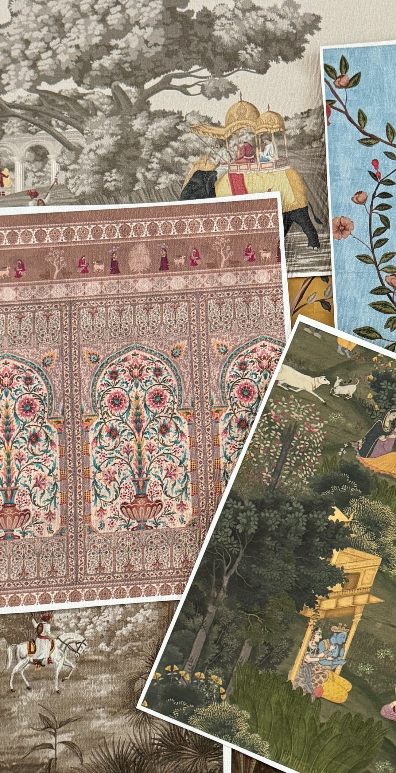 VRSA wallpaper memo sample cut from current stock