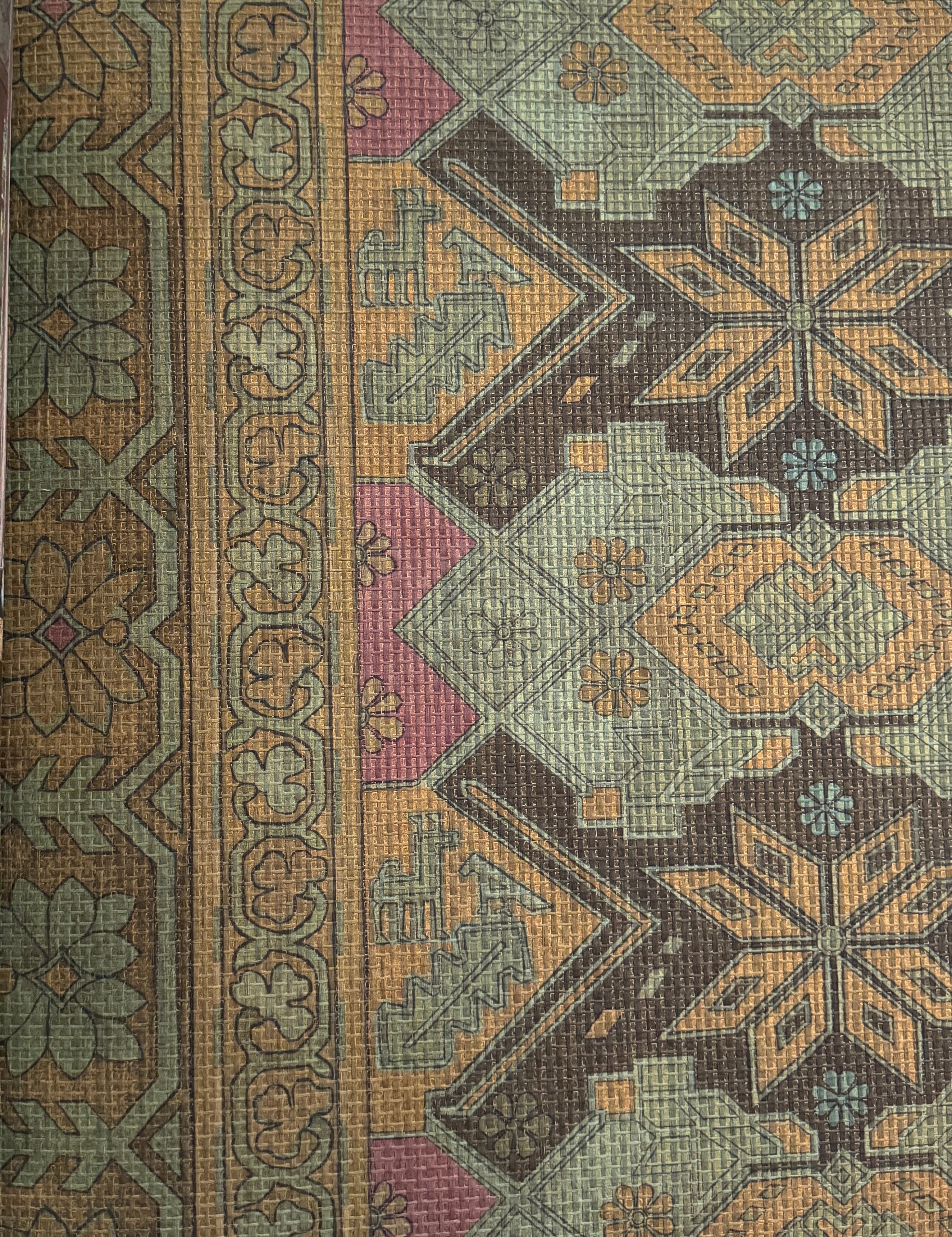 Sabyasachi | 'Vintage Kilim' Wallpaper