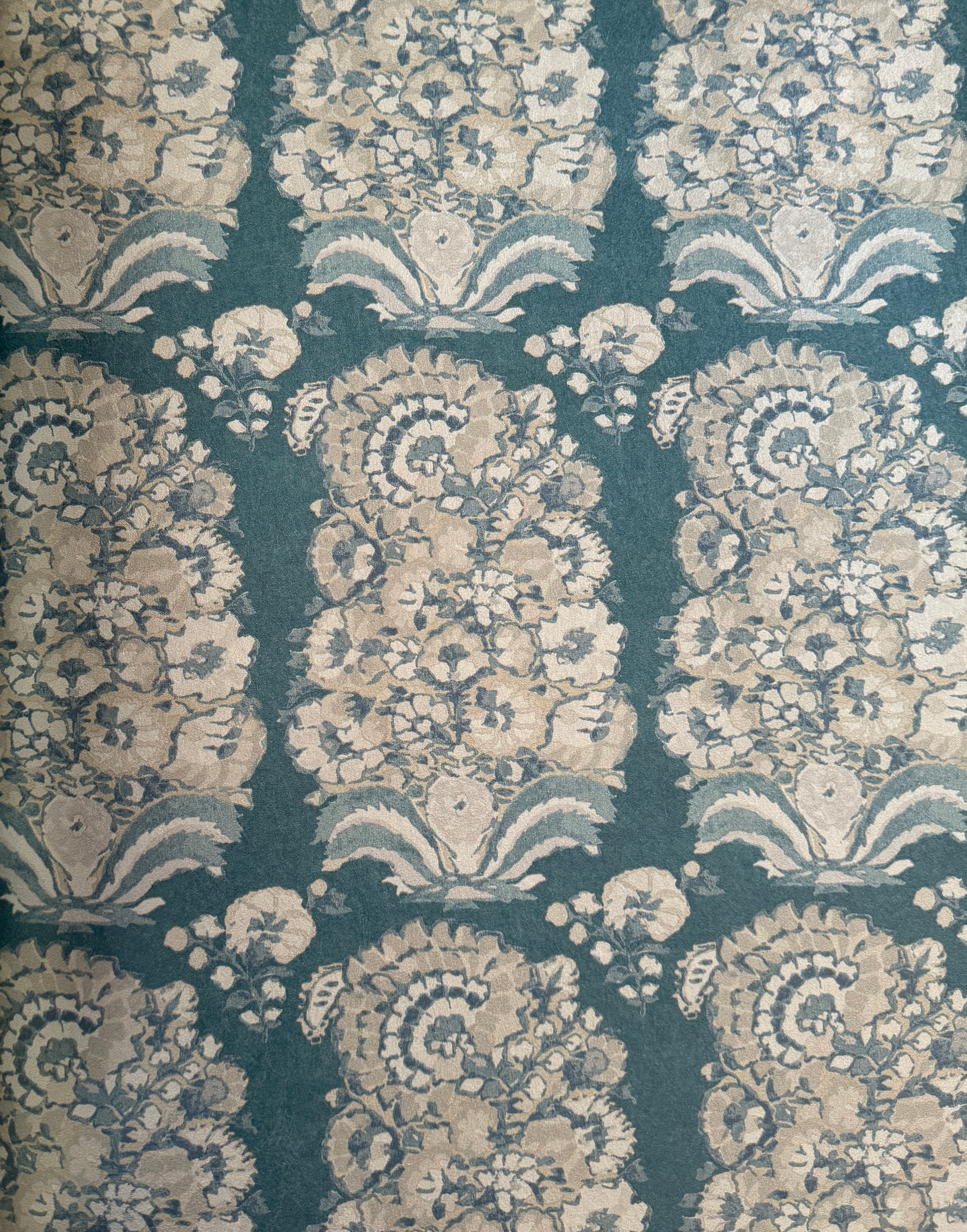 Sabyasachi | 'Jamdani Blue' Wallpaper-shopvrsa