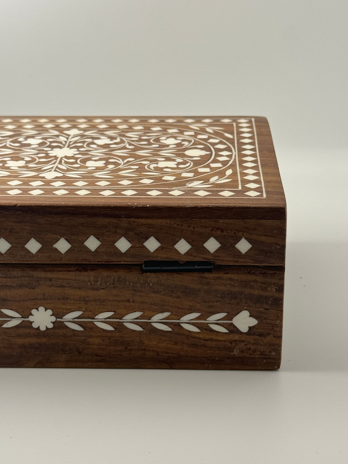 Small Inlayed Box Wooden Inlaid Box | VRSA