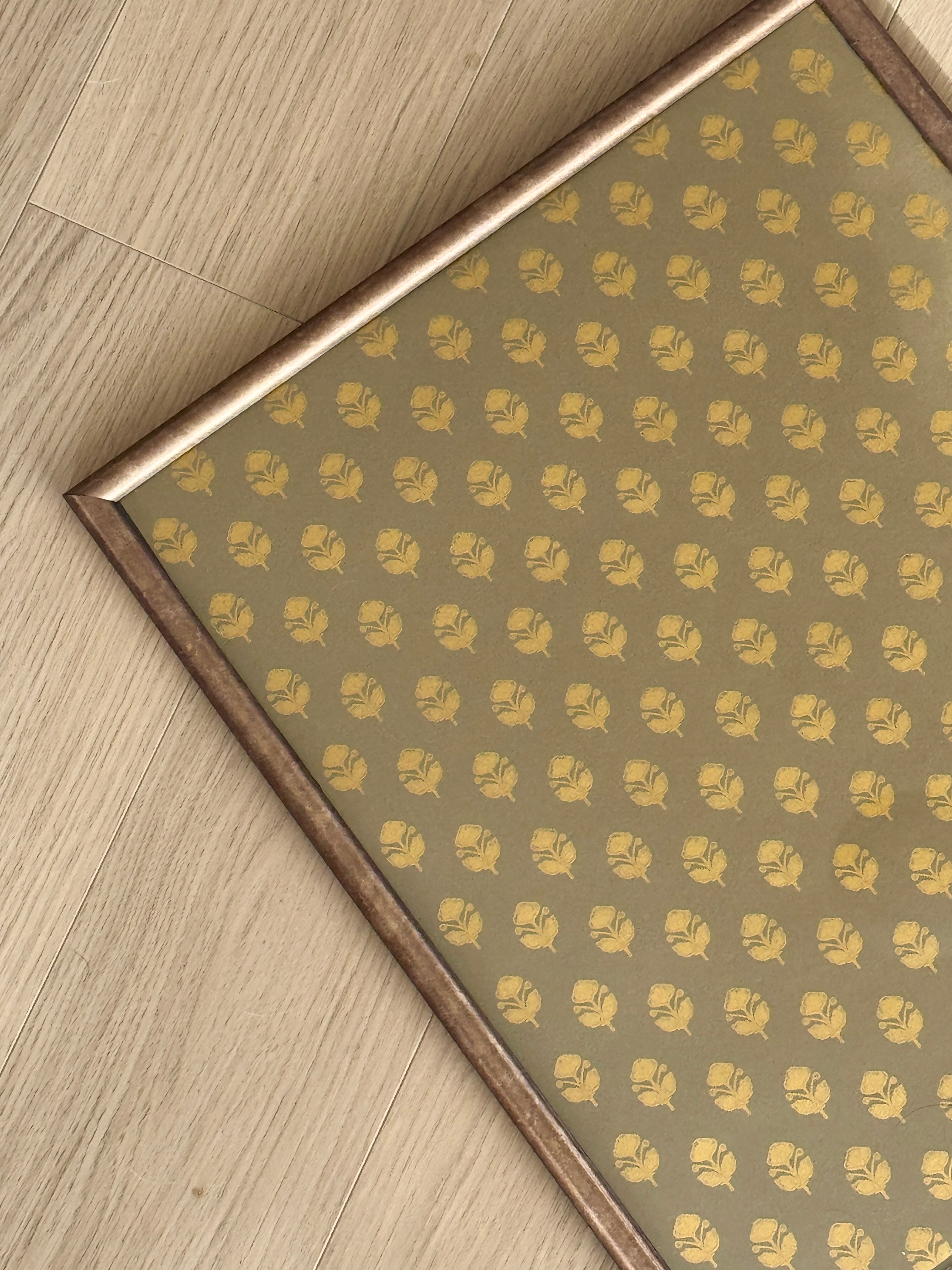 Sabyasachi | 'Khadi' Wall Art (18”x24")