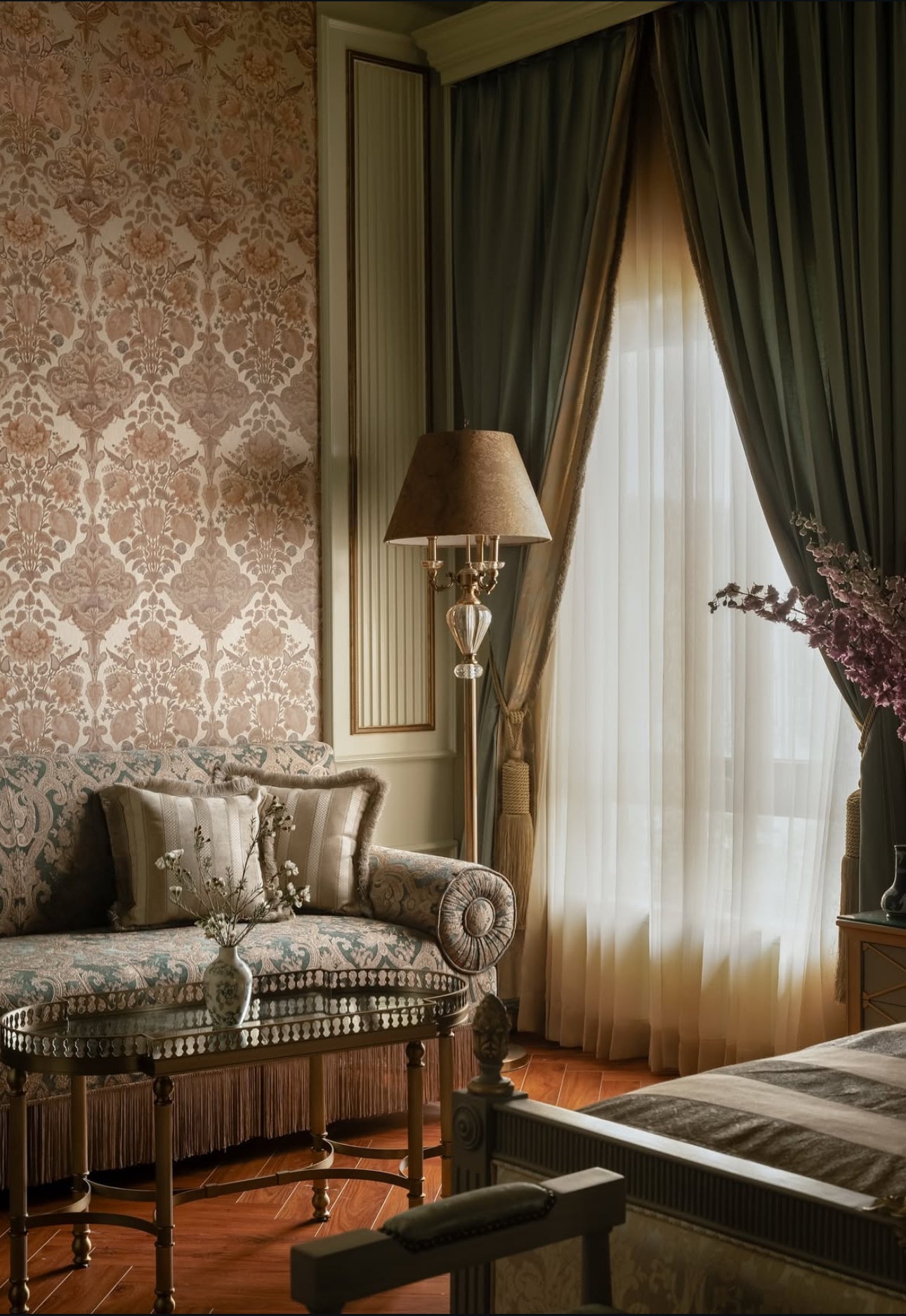 Sabyasachi | 'Landour Damask' Wallpaper