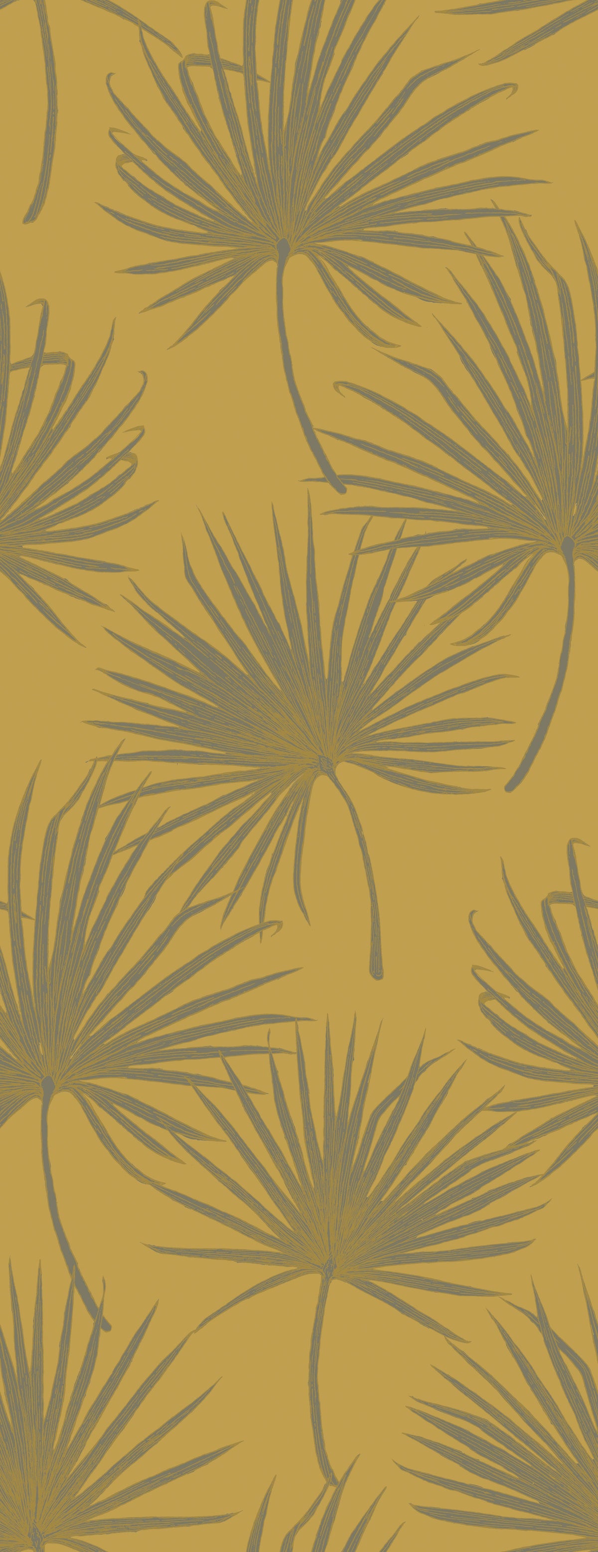 It's a Tropical Thing wallpaper in Ochre Sun by Tilla for Nilaya, VRSA