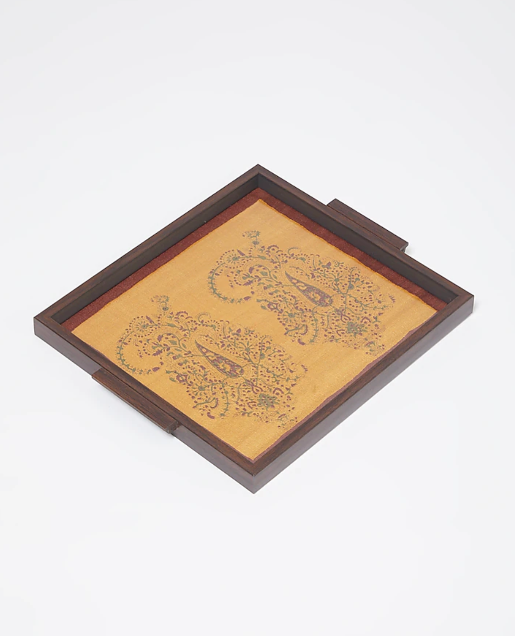 RTS: Daffodil Yellow Hand Block Printed Tray