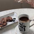 Devanagiri Mug & Tray Set (3-Piece)