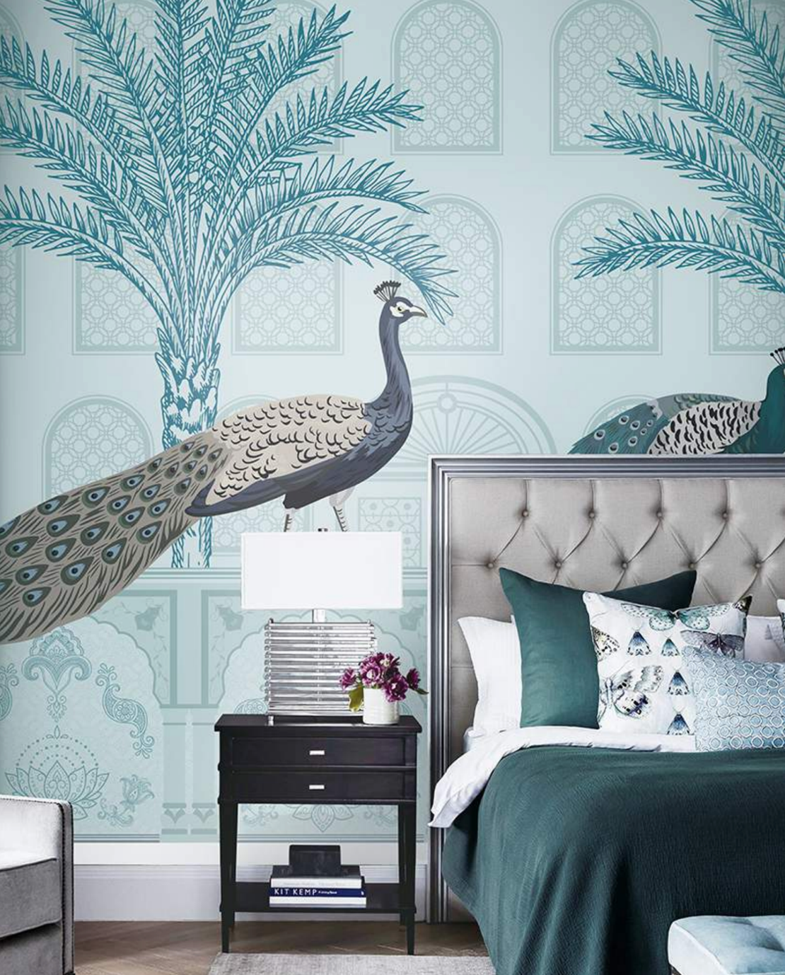 Jaipur' Wallpaper | Elegant Custom Wall Covering