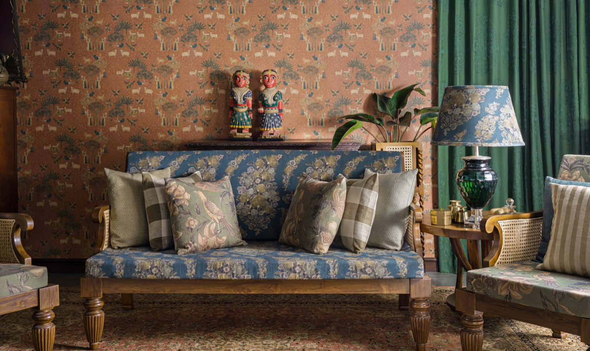 Elegant Sabyasachi Wallpapers for Luxury Interiors | Vrsa