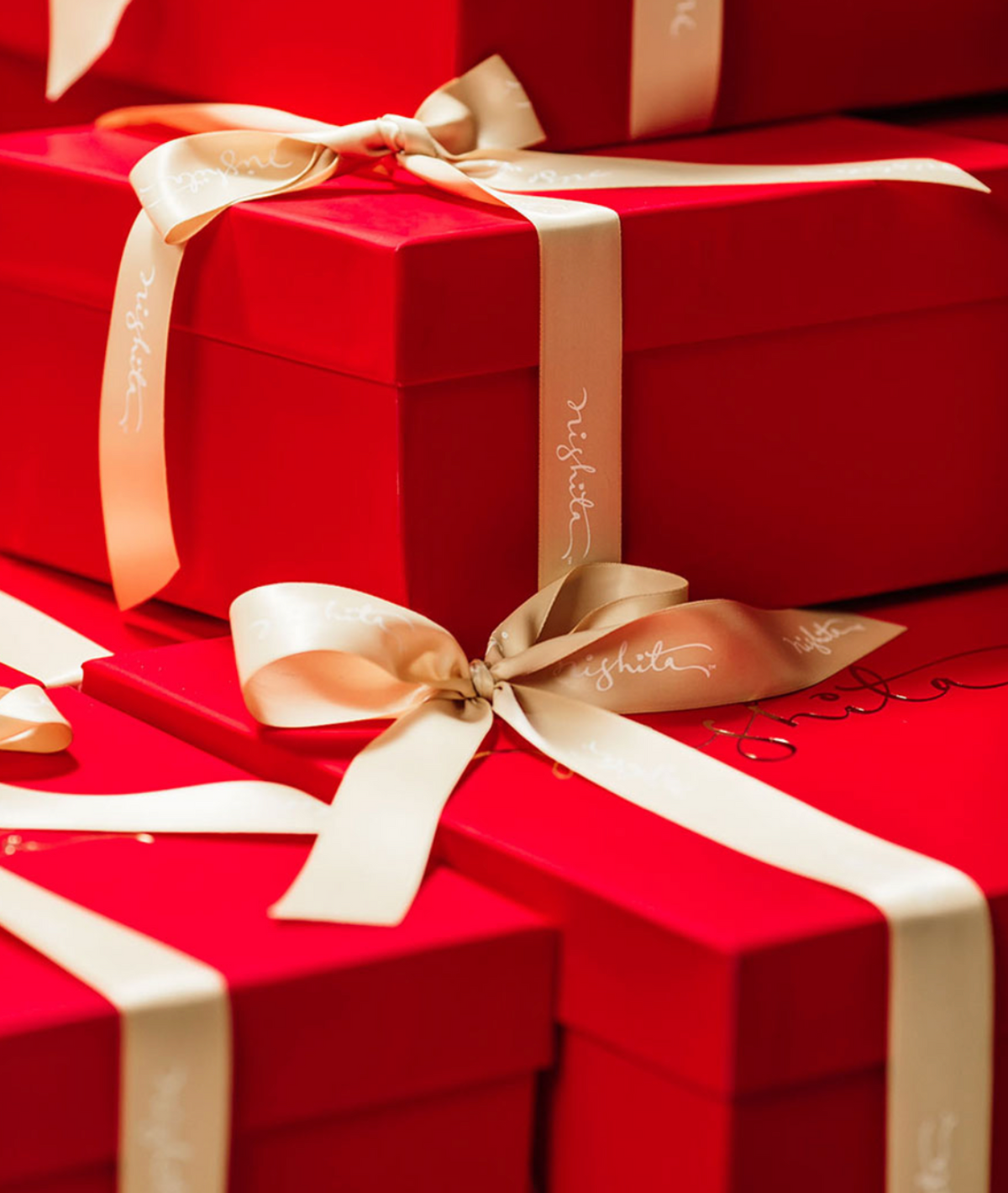 Wrapped by hand
