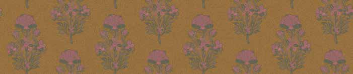 Sabyasachi Sanganer wallpaper in Turmeric, VRSA