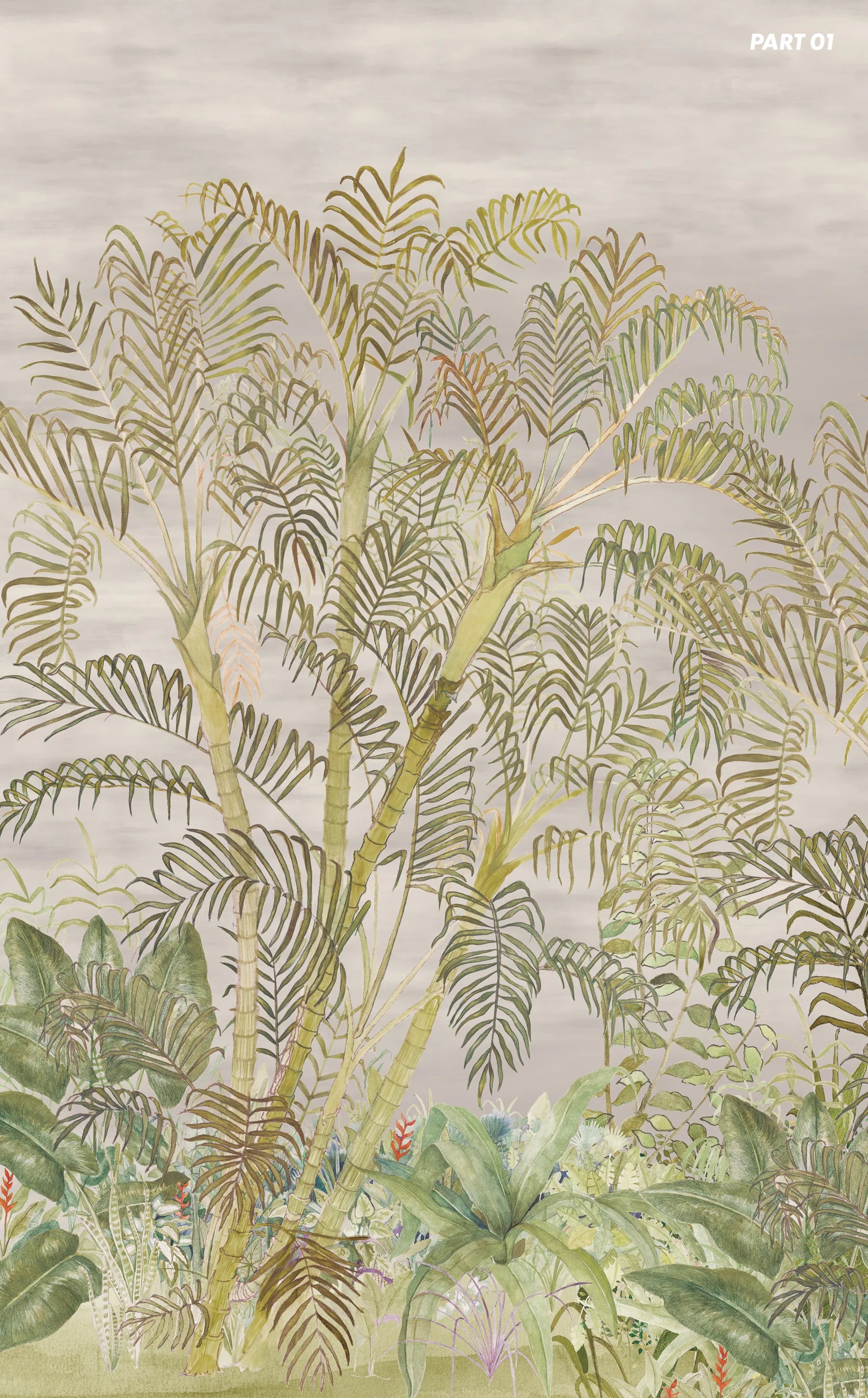 'Wild Garden' Wallpaper