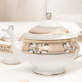 Blush of Fuchsia Tea Set (15-Piece)