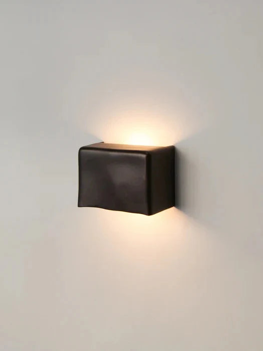 Scape Wall Light in Darkened Brass