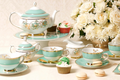 Spring in Udaipur Tea Pot Set (15-Piece)
