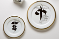 Devanagiri Side Plate Set (6-Piece)
