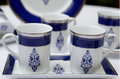 Jodhpur Evenings Mug & Tray Set (3-Piece)
