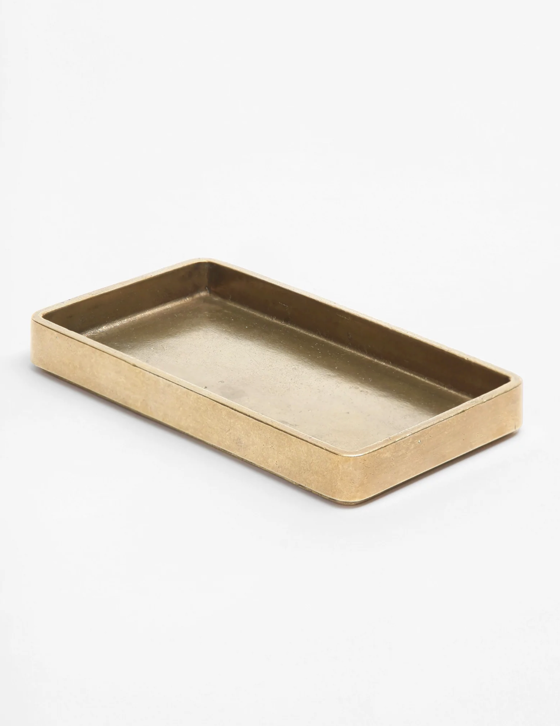 Plato Table Tray in Brass