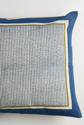Blue & White Hand Block Printed Cushion Covers (Set of 2)