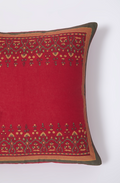 Red Cotton Cushion Covers (Set of 2)