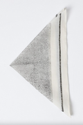 White & Black Cotton Napkin Set (Set of 6)